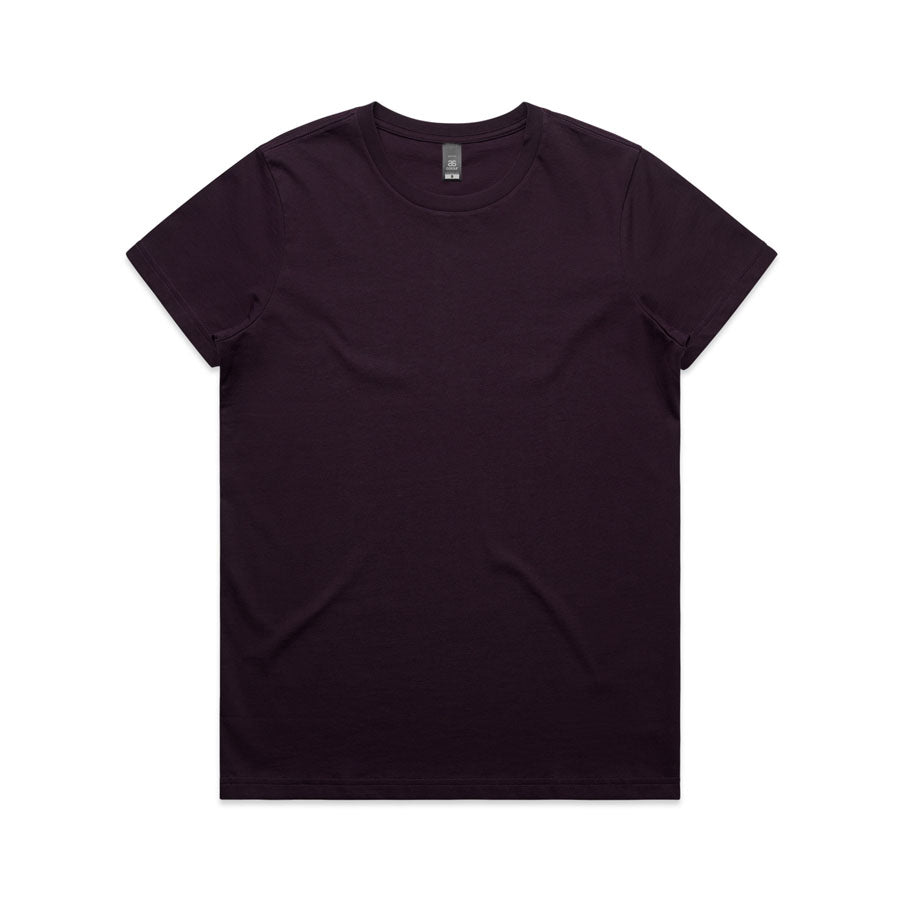 Woman's Maple Tee- Workwear Branding Embroidery ｜Digital Printing