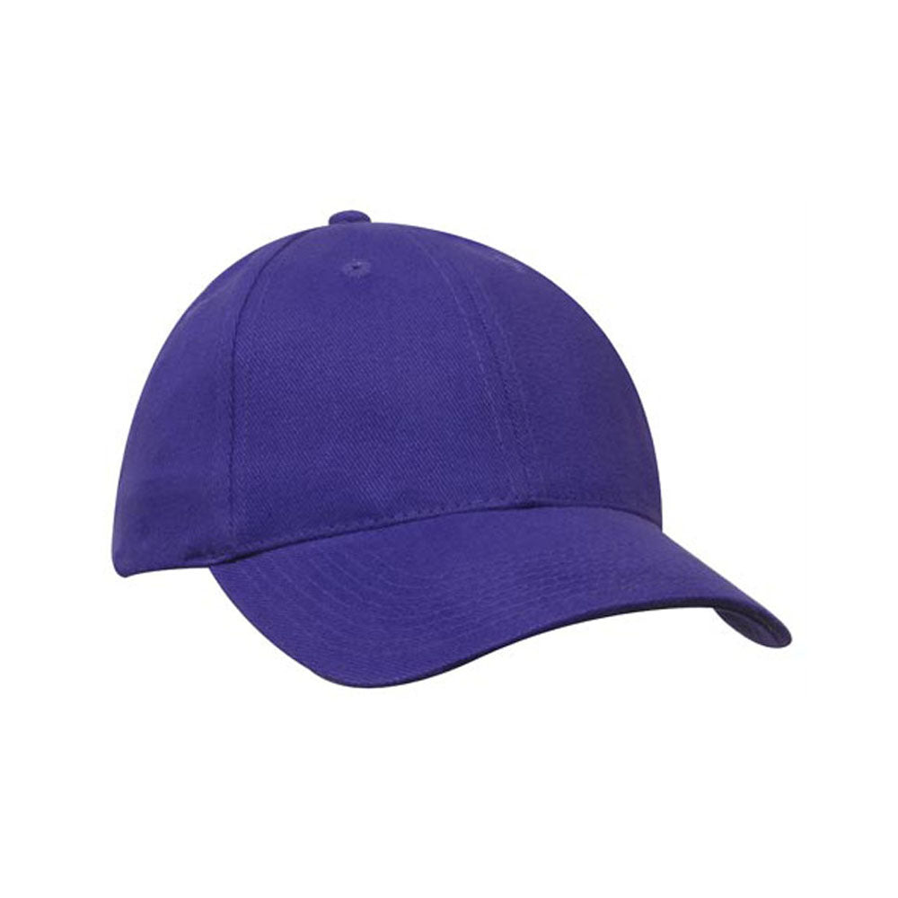 Brushed Heavy Cotton Cap - Headwear Branding Embroidery