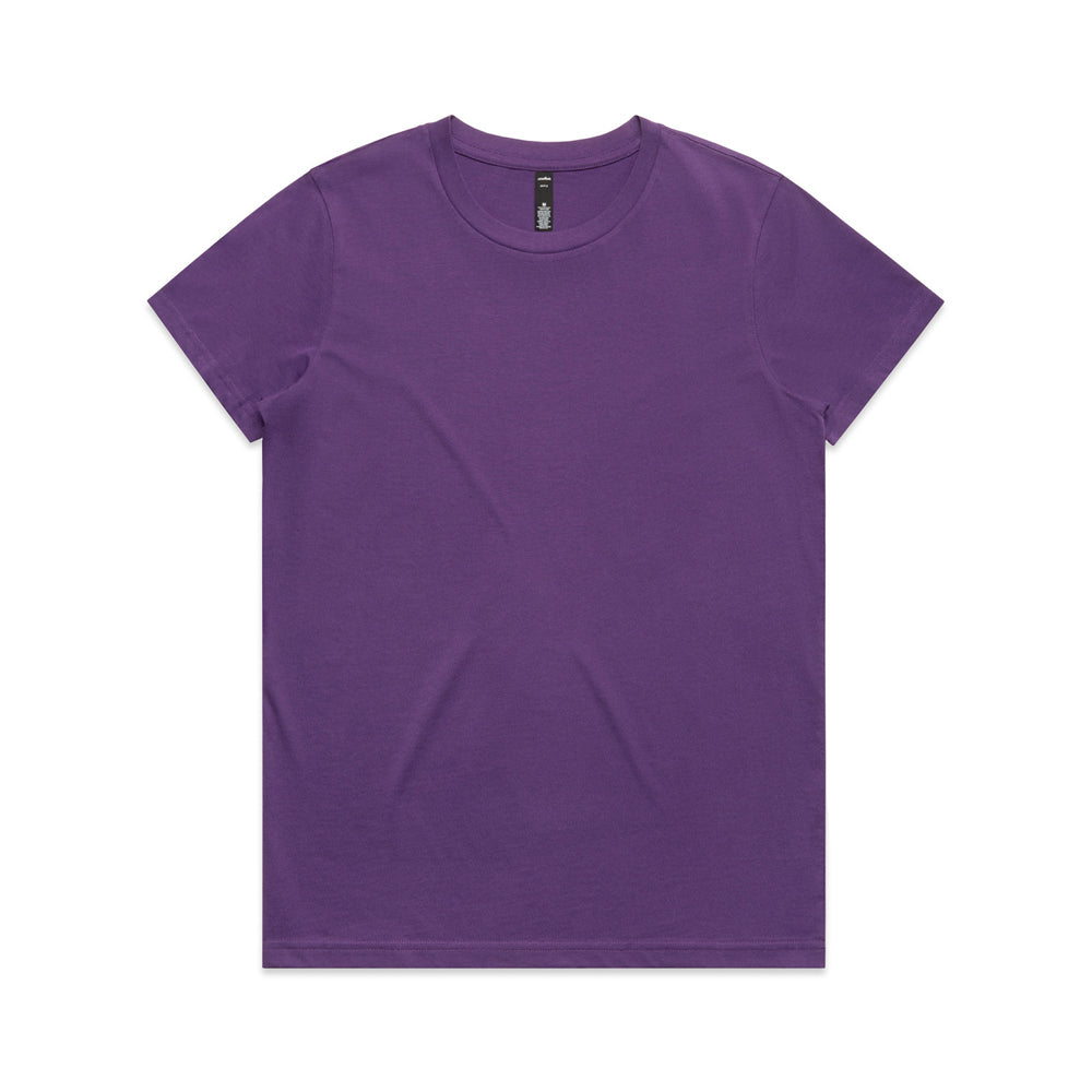 Woman's Maple Tee- Workwear Branding Embroidery ｜Digital Printing