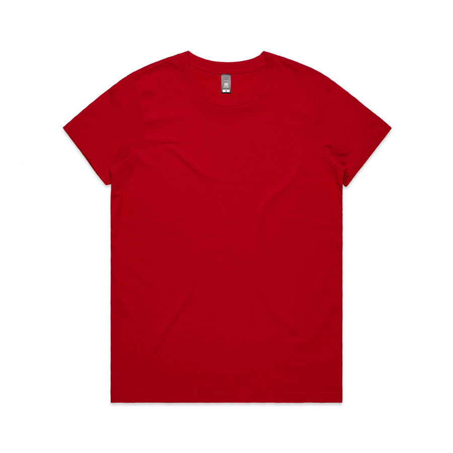 Woman's Maple Tee- Workwear Branding Embroidery ｜Digital Printing