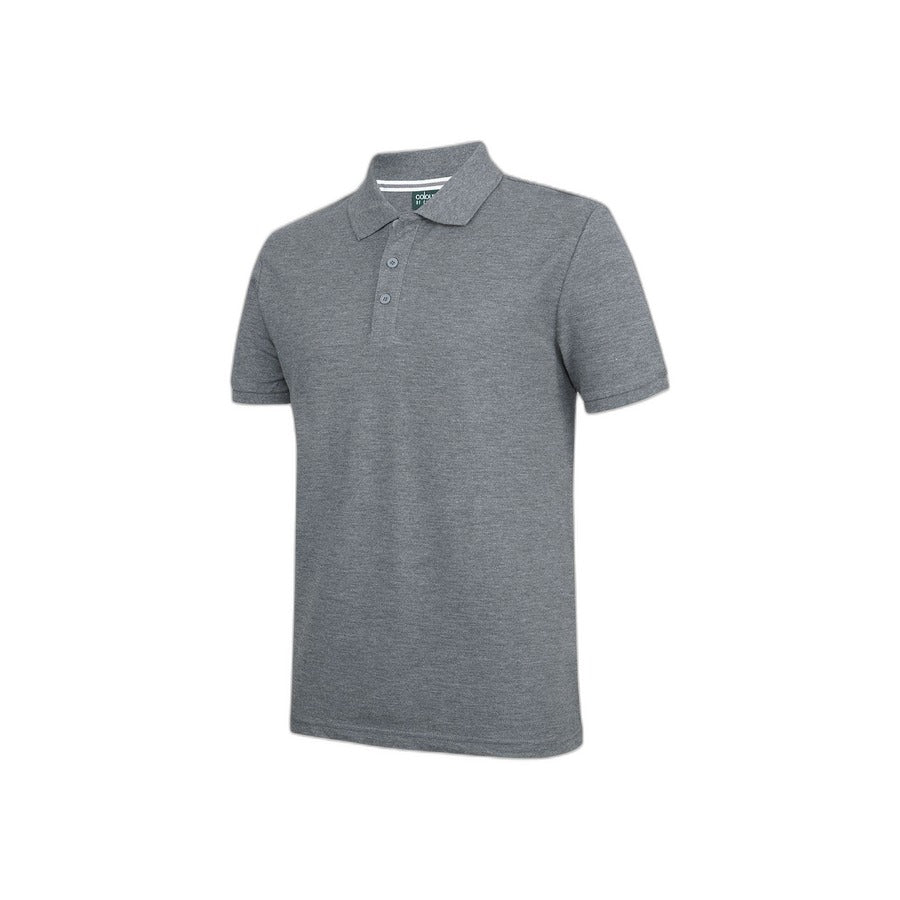 Pique Polo - Grey Marle