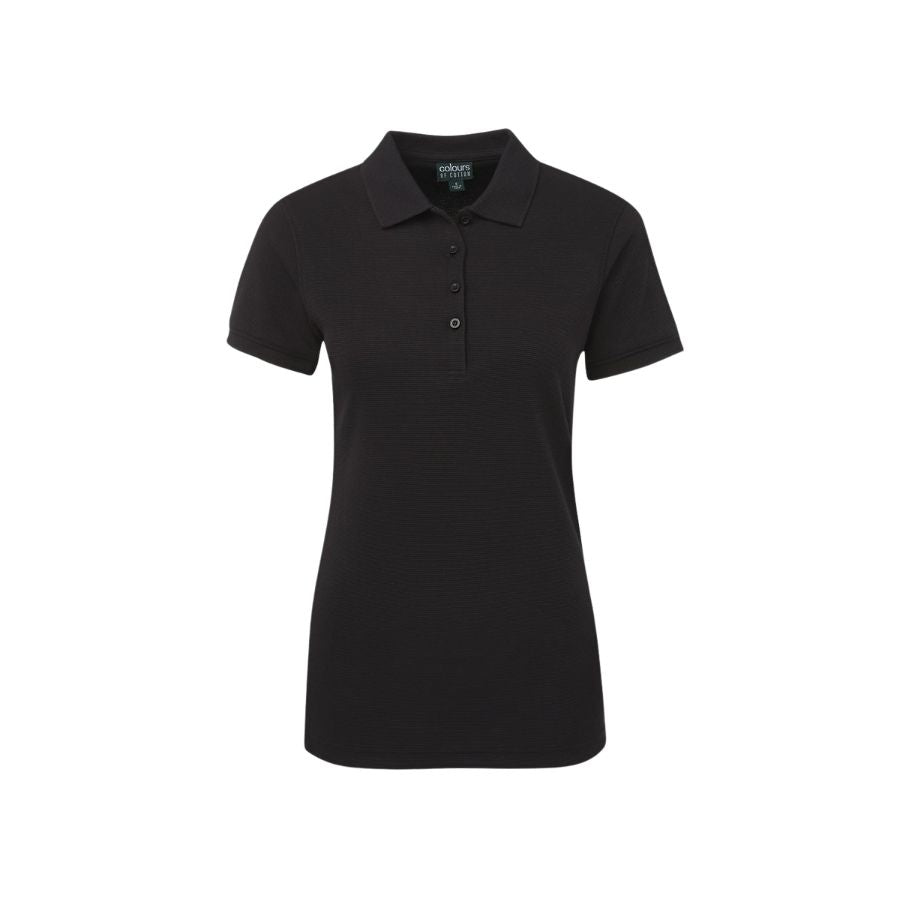 Ladies Ottoman Polo - Black