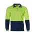 High Visibility Truedry® Mesh Knit Safety Polo Long Sleeve Safety Polo - Workwear Branding Embroidery ｜Digital Printing