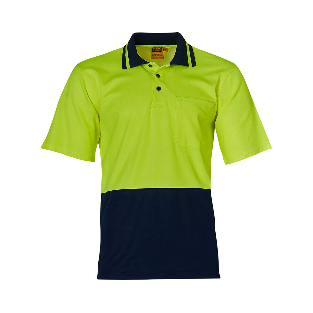 High Visibility Safety Polo - Workwear Branding Embroidery ｜Digital Printing