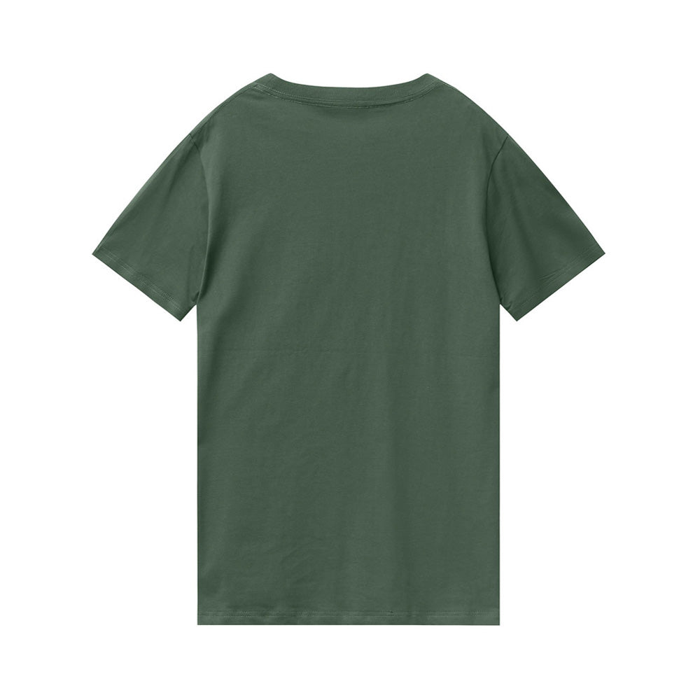 Men's Premium Cotton Tee Shirt - Workwear Branding Embroidery ｜Digital Printing