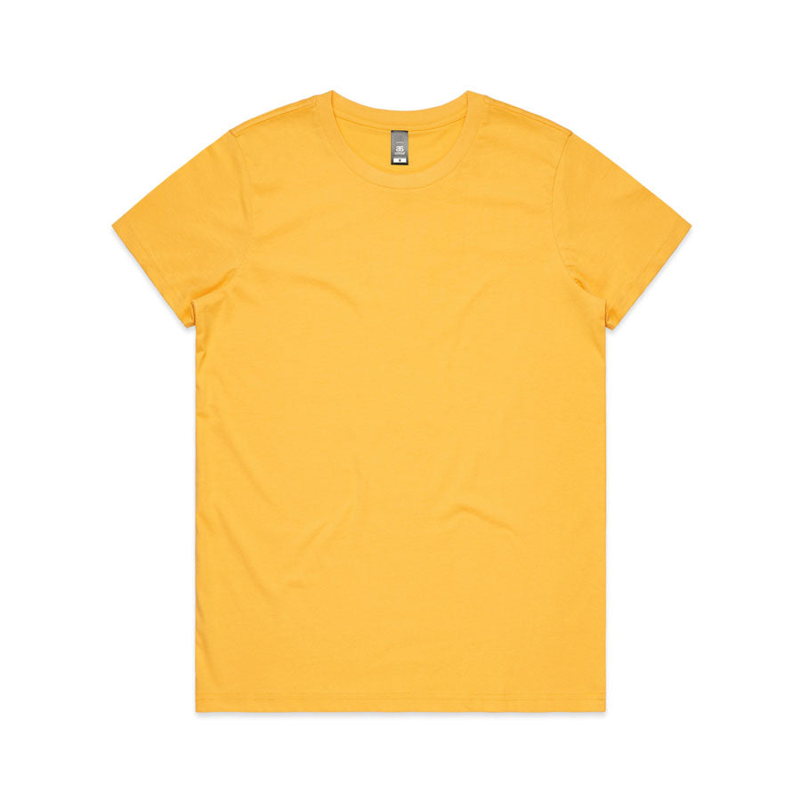 Woman's Maple Tee- Workwear Branding Embroidery ｜Digital Printing