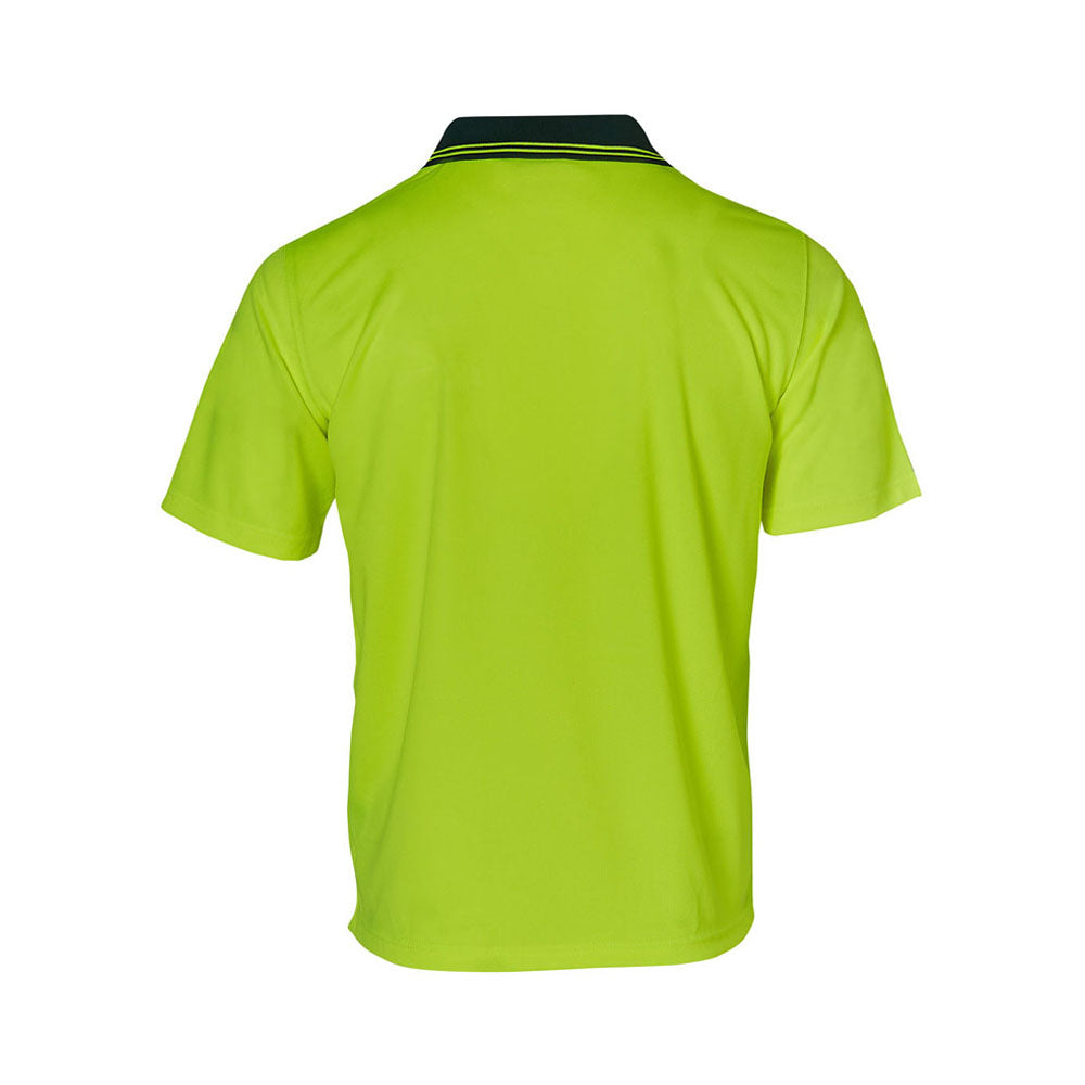 High Visibility Short Sleeve Polo - Workwear Branding Embroidery ｜Digital Printing