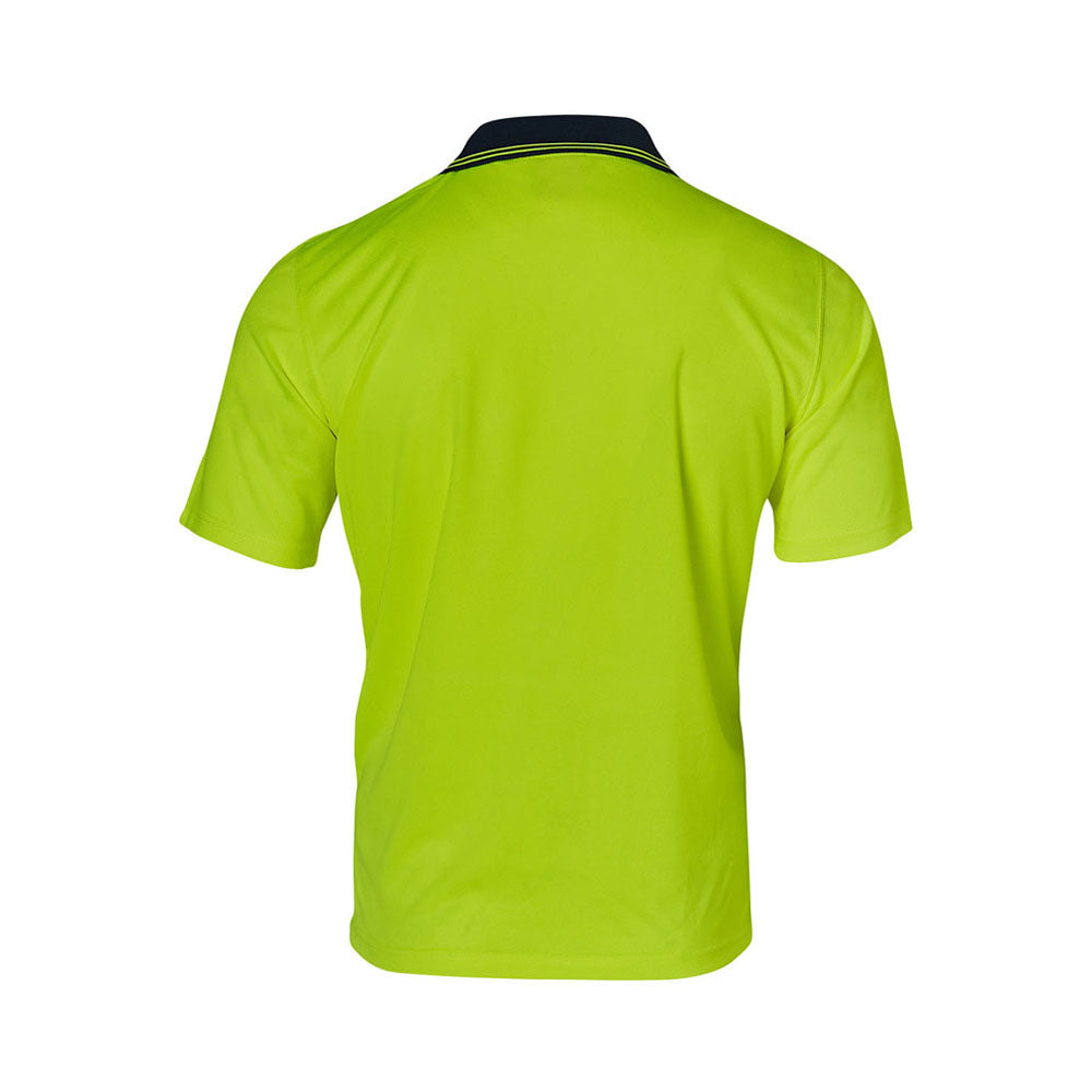High Visibility Short Sleeve Polo - Workwear Branding Embroidery ｜Digital Printing