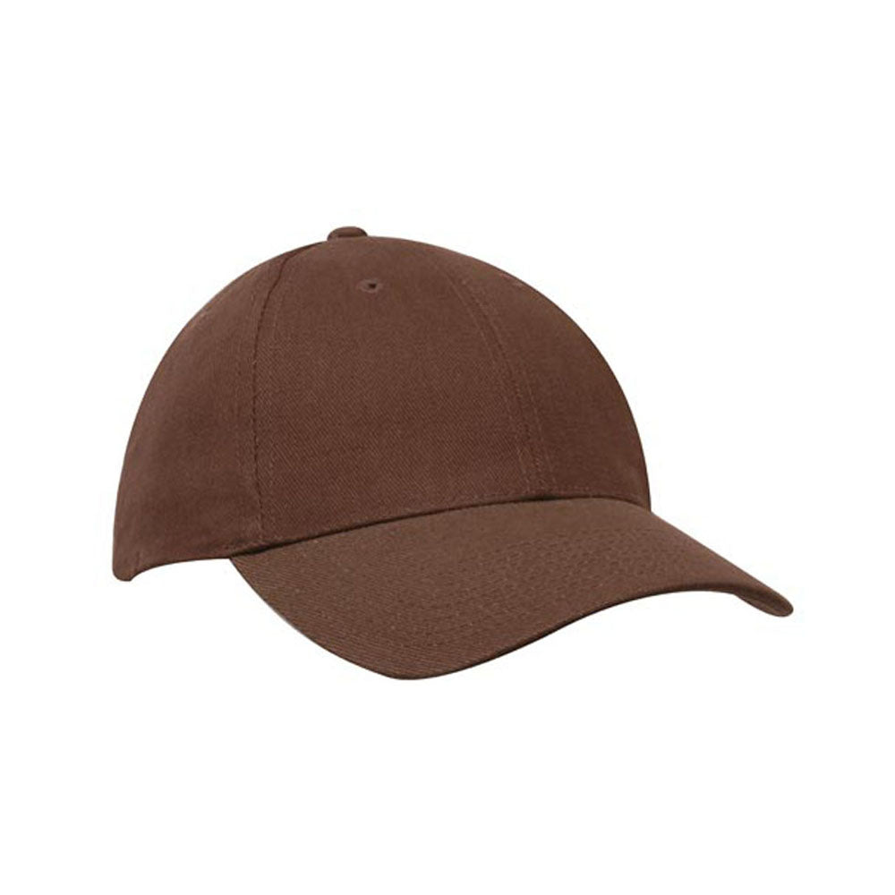 Brushed Heavy Cotton Cap - Headwear Branding Embroidery