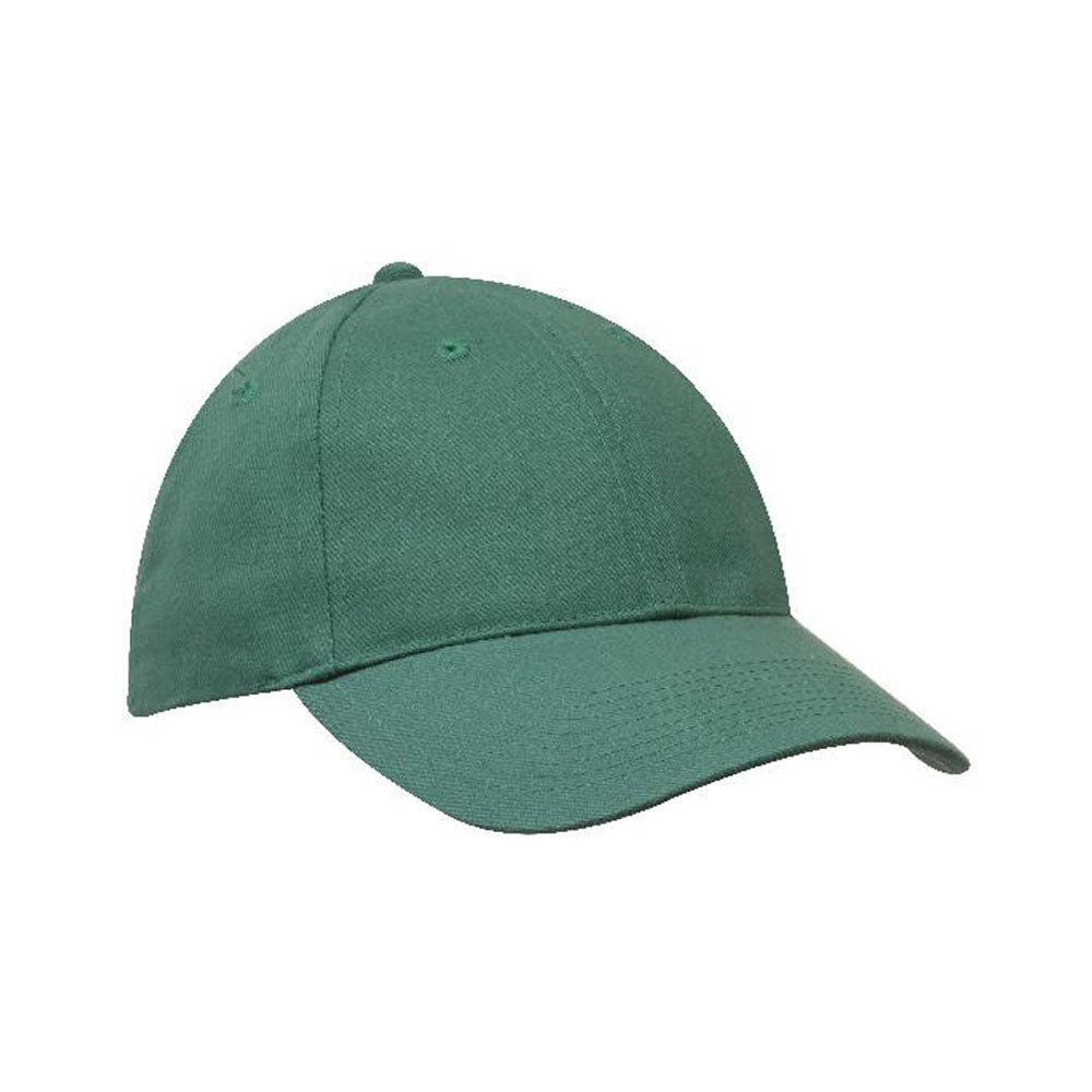 Brushed Heavy Cotton Cap - Headwear Branding Embroidery