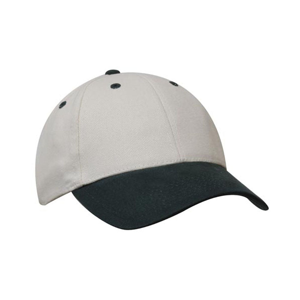 Brushed Heavy Cotton Cap - Headwear Branding Embroidery